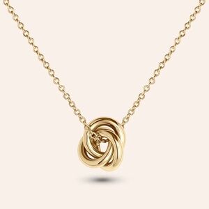 Daniela Swaebe "ETERNAL BOND" HIGH
POLISHED PENDANT
NECKLACE